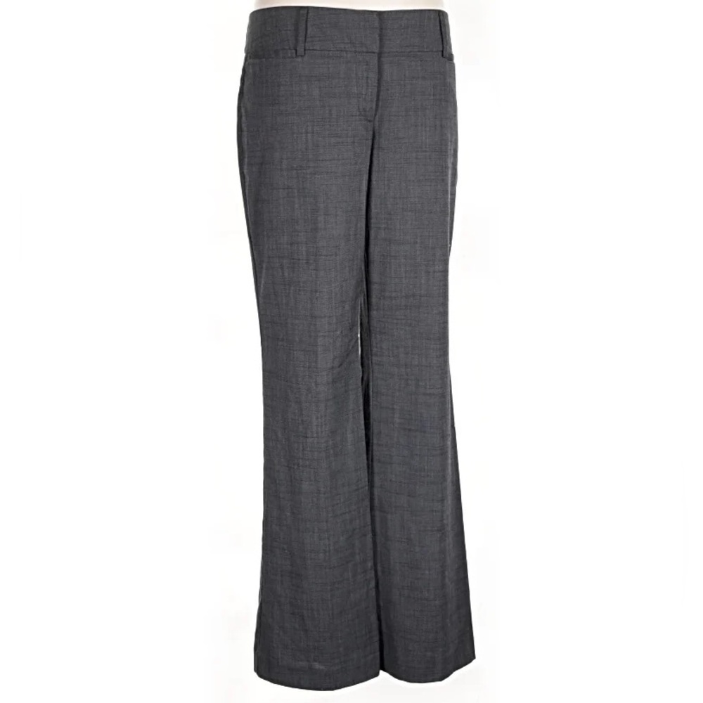 7 For All Mankind Charcoal Wide-Leg Pants